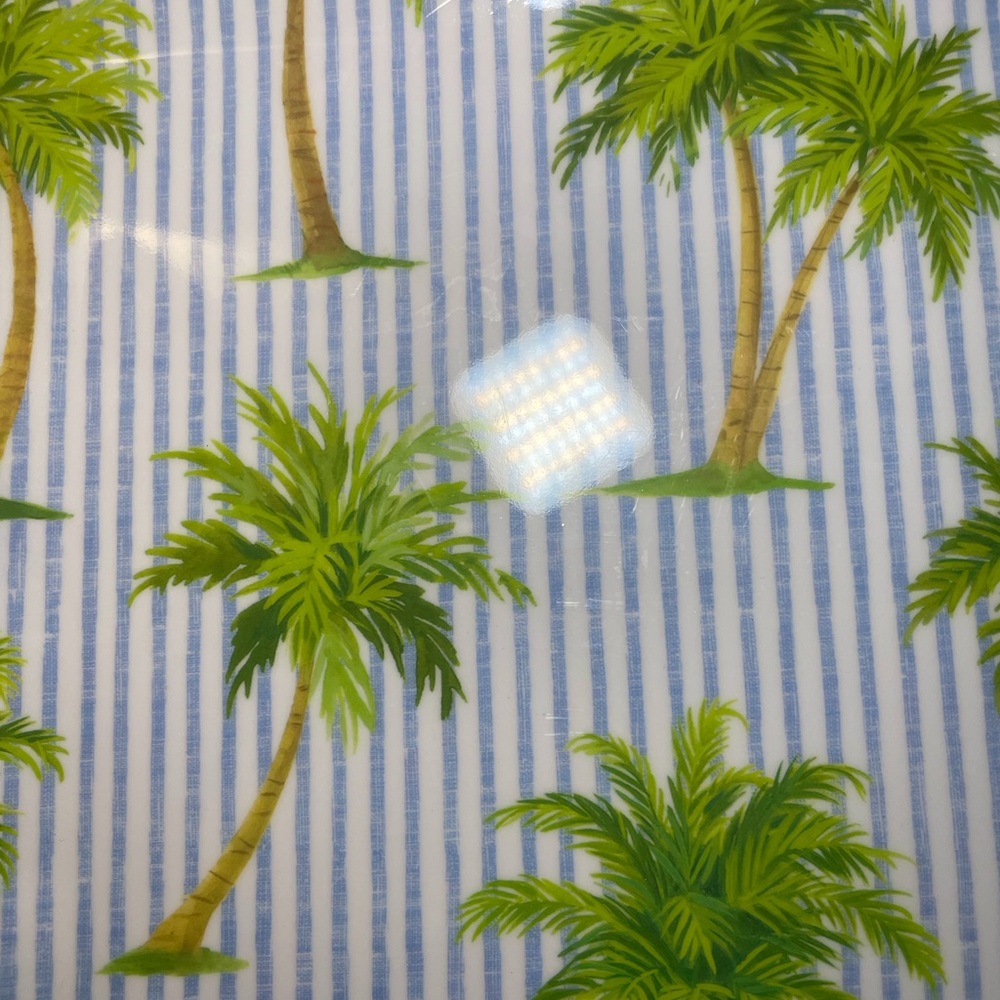 Mariposa Melamine Tropical Serving Tray Beachy - Picture 4 of 11